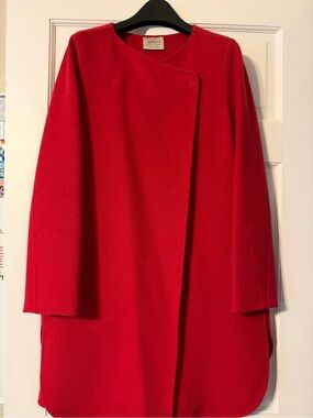 Armani Collezioni Women's Red Coat